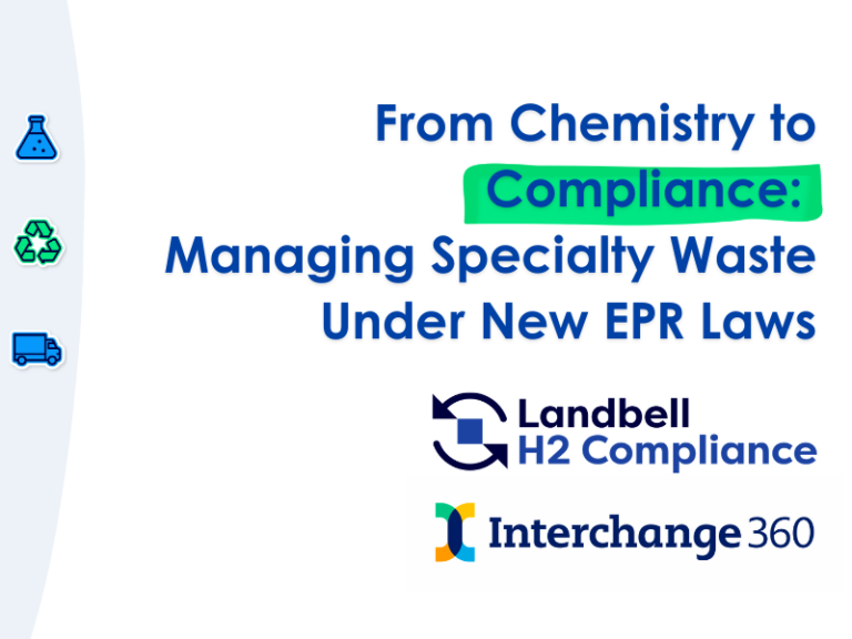 Extended Producer Responsibility (EPR) for specialty products