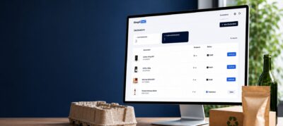 SimpliDoc PPWR Declaration of Conformity software dashboard for packaging compliance
